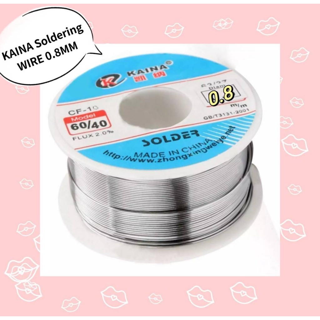 ตะกั่ว KAINA Soldering wire0.8MM สินค้ามีสต็อก พร้อมส่งจากไทย