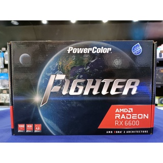 การ์ดจอ VGA POWER COLOR RADEON RX 6600 FIGHTER - 8GB GDDR6 #ประกันศูนย์ไทย #SVOA และ #ADVICE