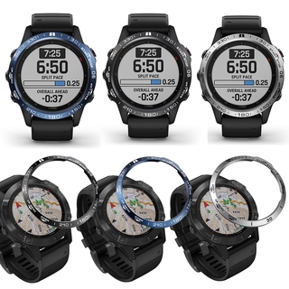 Bezel แหวนสแตนเลสป้องกันนาฬิกาสําหรับ Garmin Fenix 6X / Fenix 6X PRO / Fenix 6X Sapphire