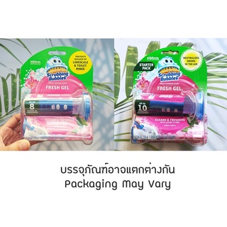 เจลติดโถสุขภัณฑ์ กลิ่นฟลอรัลฟิวชั่น Fresh Gel Toilet Cleaning Stamp Floral Fusion 6 gel stamp (Scrubbing Bubbles®)