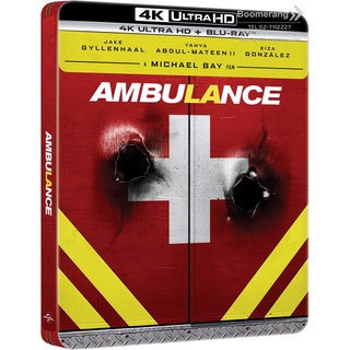 Ambulance /ปล้นระห่ำ ฉุกเฉินระทึก (4K+Blu-ray Steelbook) (4K/BD มีเสียงไทย มีซับไทย) (Boomerang) (หนังใหม่) (สนุกมาก)