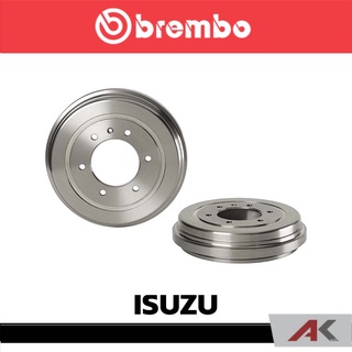 ดรัมเบรก BREMBO ISUZU D-Max ปี 2002-2007 เบรคเบรมโบ้ รหัสสินค้า 14 D629 10 (ราคาต่อ 1 ข้าง)