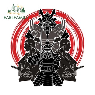 Earlfamily สติกเกอร์ไวนิล ลายอนิเมะ JIN SAKAI Samurai ขนาด 13 ซม. x 6.2 ซม. สําหรับติดตกแต่งรถยนต์