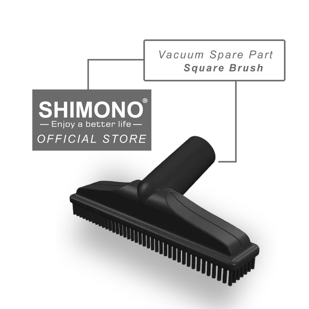 Shimono SVC1017 อะไหล่สเปร์ (แปรงเหลี่ยม)