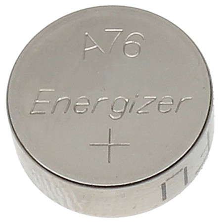 แท้ 100% Energizer A76 / LR44 - 1.5 v. Button Battery ถ่านกระดุม แพค 2 ก้อน