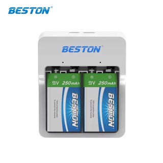 เครื่องชาร์จถ่านขนาด9v รุ่นM7023 เครื่องชาร์จถ่าน BESTON ของแท้!!! สามารถใส่ชาร์จได้มากถึง2ก้อน ใช้ได้กับถ่านชนิดv9