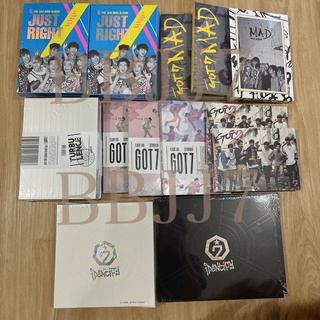 ‼️พร้อมส่ง‼️ ของใหม่ ไม่แกะซีล อัลบั้ม  Restock #Got7 #gotit #identify #mad #Justright #Gotlove #Fly #Turbulance