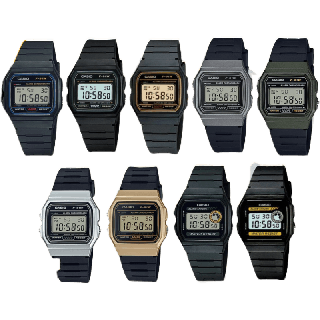 [โค้ด9MEGADD22 ลด22%] casio ของแท้ประกันศูนย์ นาฬิกาคาสิโอ รุ่น F-91W F-91WM F-94WA/SMILEYTIME ของแท้ ประกัน cmg/c-thong