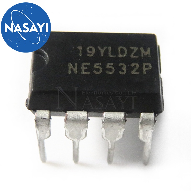 10 ชิ้น NE5532 NE5532N NE5532P 5532 = NJM5532DD 5532DD 5532D DIP-8 IC ใหม่และต้นฉบับในสต็อก