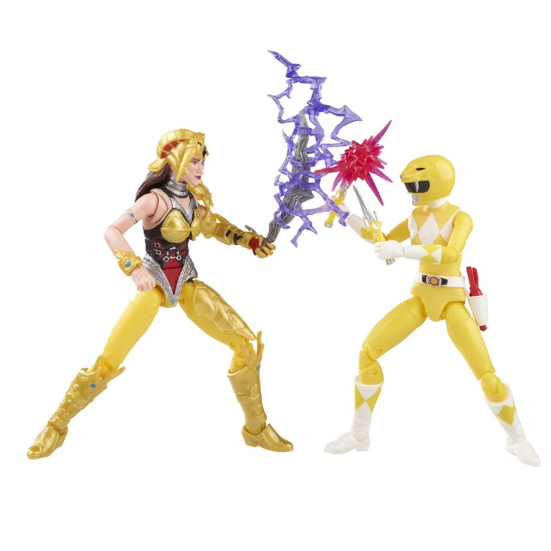 Hasbro Power Rangers Lightning Collection Yellow Rangers and Scorpina 2-pack