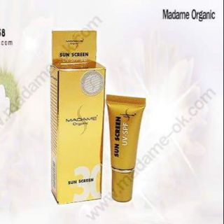 มาดามออแกนิค sunscreen SPF 30