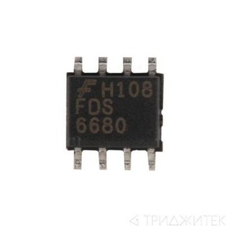 FDS6680 MOSFET N -Channel มอสเฟตซ่อมระบบไฟสูงโน๊ตบุ๊ค ใส่ได้ทุกเครื่อง