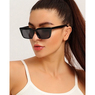 New Woman Sexy Personality Colorful Cat Eye Sunglasses UV400 Sunglasses Brand Design Small Frame Square Sunglasses