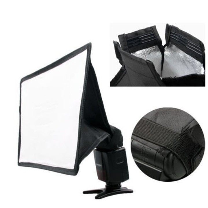 Flash softbox diffuser ขนาด 20cm x 30cm - พร้อมกระเป๋าหิ้ว