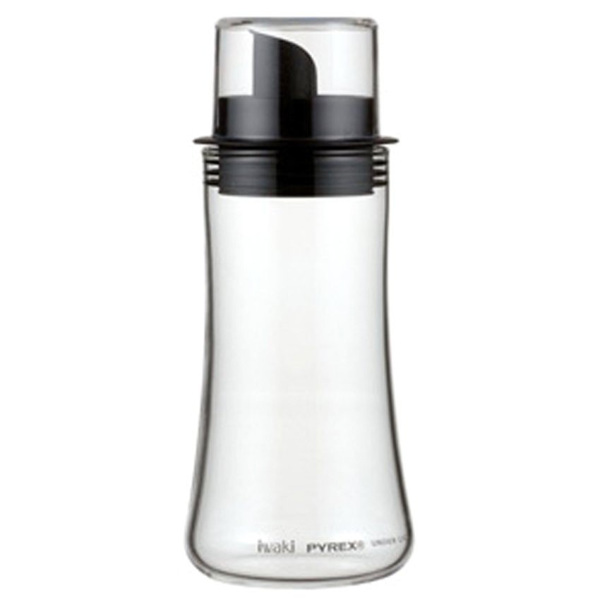 iwaki KT5032-BKSขวดใส่เครื่องปรุงใหญ่ขนาด 160 ml. - สีดำ ซื้อครบ 399 มีส่งฟรี
