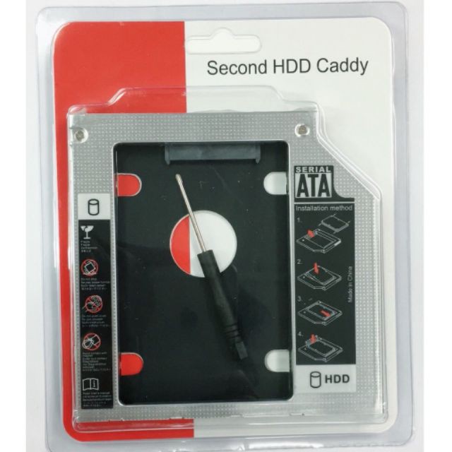 กล่องใส่ HDD Caddy รุ่น หนา 12mm SATA
