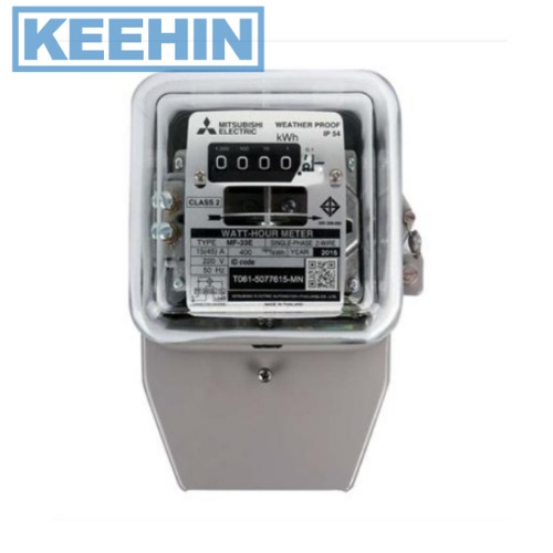 Mitsubishi มิเตอร์ไฟฟ้า MF-33E 5(45)A ชนิดจานหมุน Mitsubishi Electric meter MF-33E 5 (45) Rotary pla