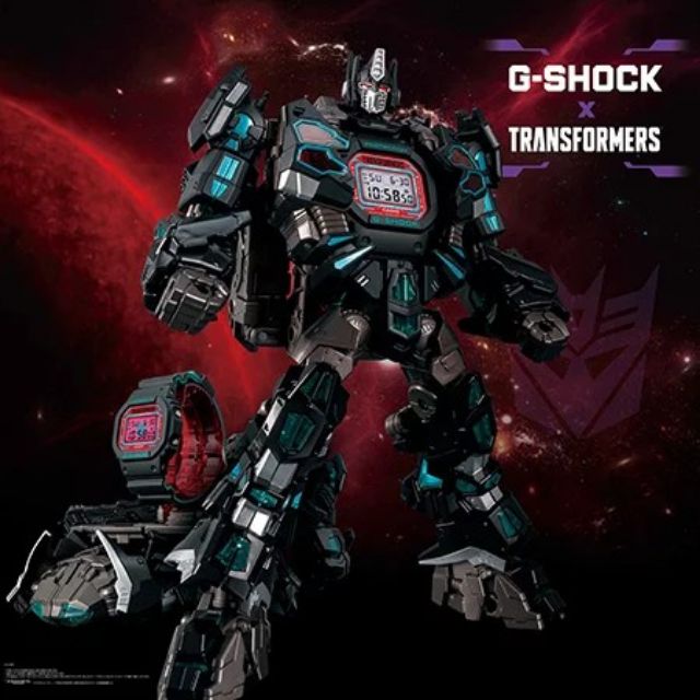 G-Shock x TRANSFORMERS SET 2019 DW-5600TF-19-SET