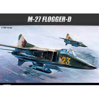 โมเดลประกอบ Academy Model 1/72 AC12455 MIG-27 FLOGGER-D