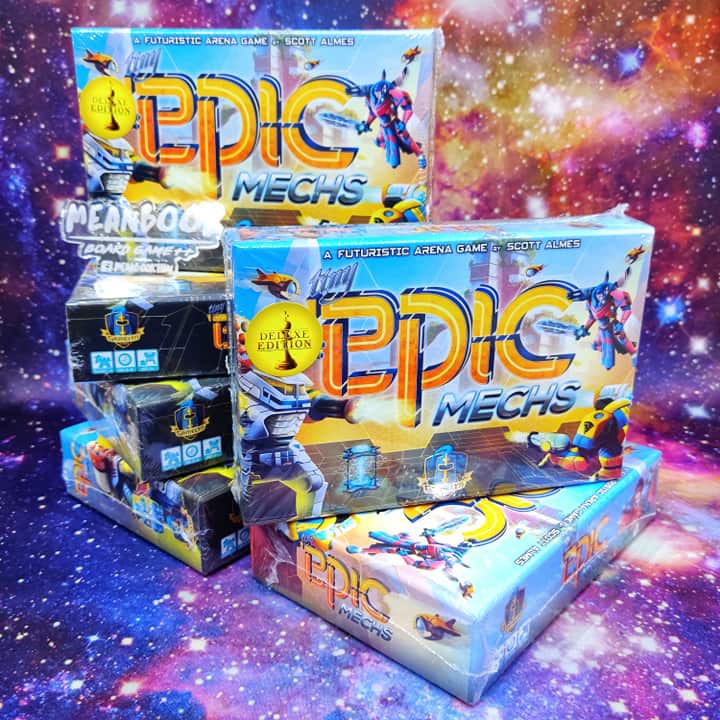 Tiny Epic Mechs "Kickstarter Deluxe Edition" Board Game [H1/O(20)]