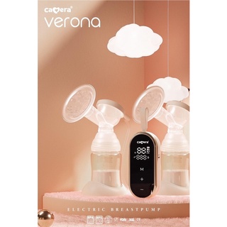 (ประกัน3ปี) CAMERA เครื่องปั๊มนมขนาดพกพา VERONA สีสวยหรู ปรับได้ 12 ระดับ เบา พกพาสะดวก