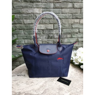 Longchamp Le Pliage Club Tote Bag Size S หูยาว