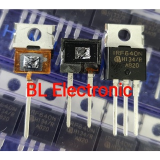 irf640 IRF640N 200V18A N CHANNEL MOSFET เหมาะกับภาคขยายคลาสดีเครื่องเสียงรถยนต์ 1ชิ้น