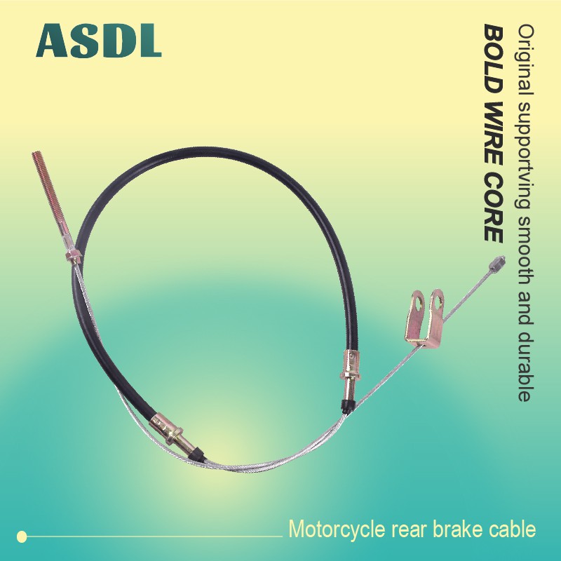 ASDL 1 ชิ้นสีดํารถจักรยานยนต์ด้านหลังสายเบรคสายสําหรับ YAMAHA XV250 XV 250 จักรยาน