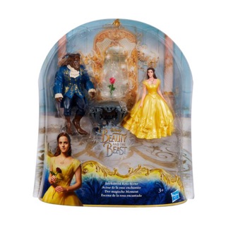 Beauty and the Beast - ENCHANTED ROSE SCENE PLAYSET ราคาเต็ม1995- Belle Doll and Beast FigureBeauty and the Beast