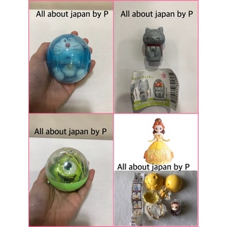 Gashapon Doraemon/ รูปปั้นหินแมว/ Monsters inc/ Princess Belle