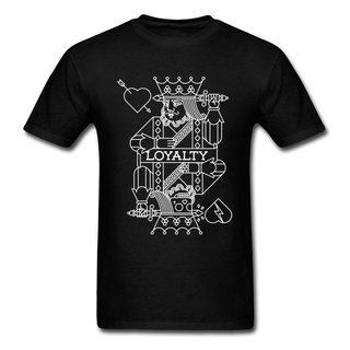 [S-5XL] เสื้อยืดคอกลม แขนสั้น พิมพ์ลายเกม LOYALTY แฟชั่นฤดูร้อน สําหรับผู้ชาย