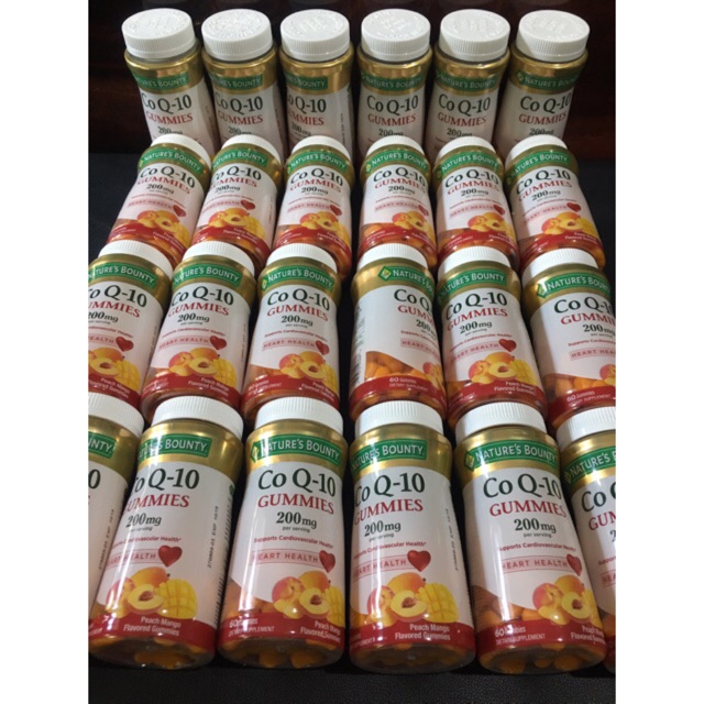 Nature's Bounty, Co Q10 Gummies, 200 mg, 60 Gummies