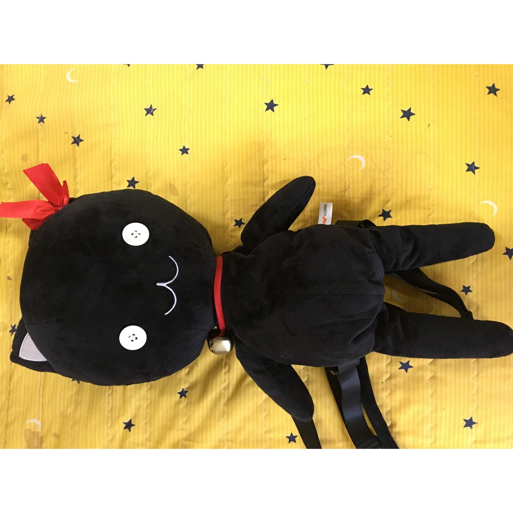 ตุ๊กตากระเป๋าเป้สะพายหลังแมวดำRagnarok