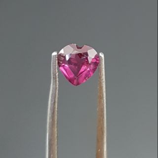 Rhodolite Geniune Gemstone (Heart Shape)