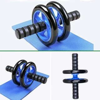 ล้อออกกำลังกาย ลูกกลิ้งบริหารหน้าท้อง AB wheel ลูกกลิ้งหน้าท้อง ล้อหน้าท้อง ฟรีแผ่นรองเข่า