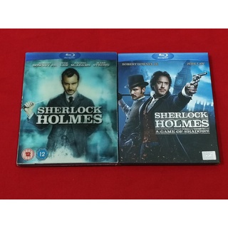 Blu-ray Sherlock Holmes + Sherlock Holmes A Game Of Shadows เชอร์ล็อค โฮล์มส์ ดับแผนพิฆาตโลก ภาค1+2