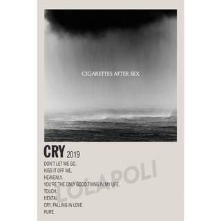 โปสเตอร์อัลบั้ม Cry Cover - บุหรี่หลังเซ็กส์