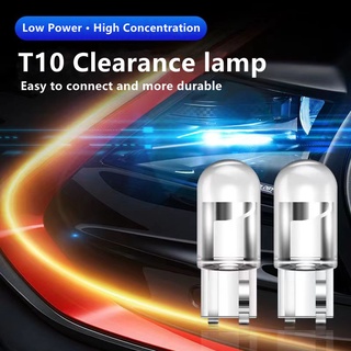 1ชิ้น ไฟหรี่ T10 LED ไฟหรี่ ไฟป้ายทะเบียนรถ W5W T10 สำหรับทั้งรถยนต์ และ มอเตอร์ไซค์