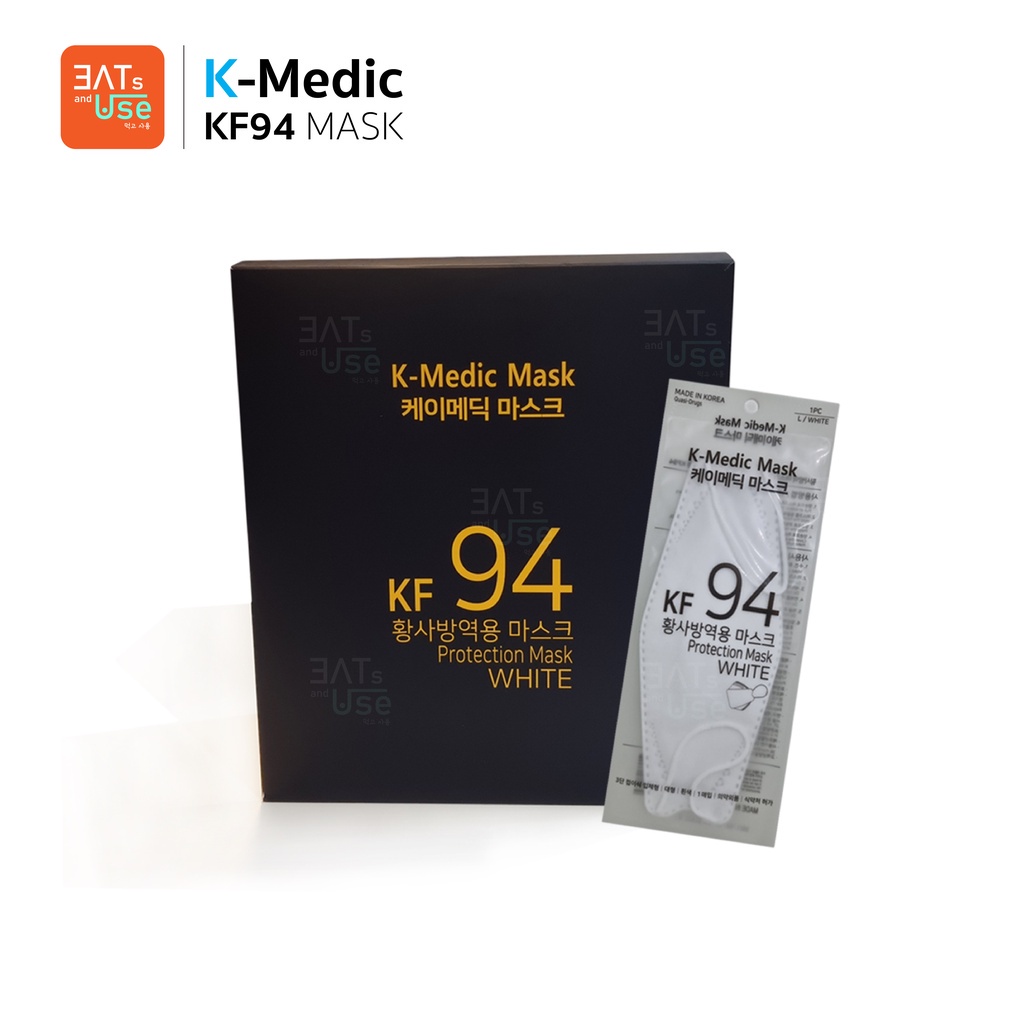 ◎[พร้อมส่ง📦 ] แมส,หน้ากากอนามัย KF94 K-Medic ลดอาการคัน,ผื่นแดงจากการใส่แมส [1 กล่องมี 50 ชิ้น] ของแท้จากเกาหลี 💯%♦