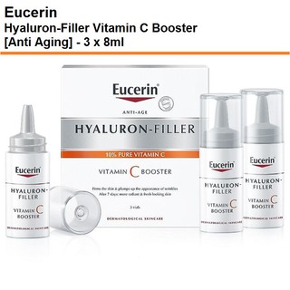 Eucerin Hyaluron-Filler Vitamin C Booster [Anti Aging] - 3 x 8ml