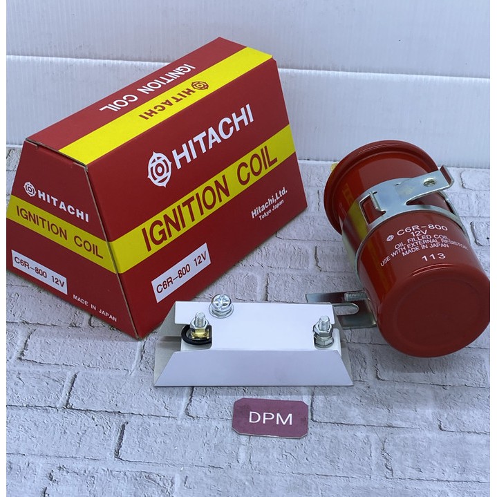 TOYOTA KIJANG LONG HITACHI C6R-800 12V IGNITION COIL KIJANG