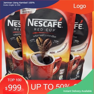 NESCAFE RED CUP เนสกาแฟ เรดคัพ กาแฟสำเร็จรูปผสมกาแฟคั่วบดละเอียด  แบบเติม 180 กรัม