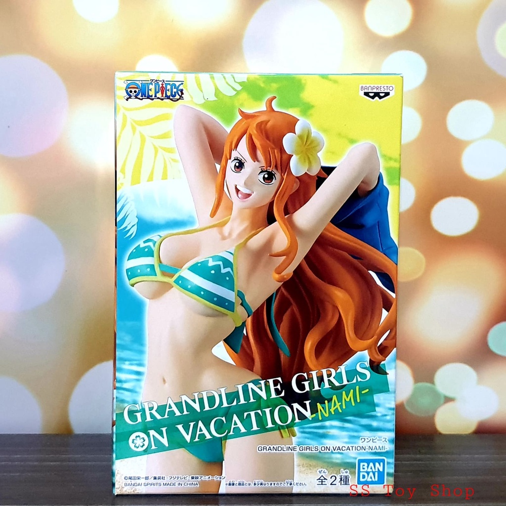 One Piece Grandline Girls on Vacation Nami (Ver.A) ลิขสิทธิ์แท้ ล็อตญี่ปุ่น