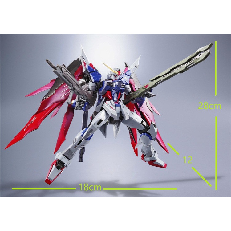 MC MUSLEBEAR MB 1/100 Gundam Seed DESTINY โลหะผสมสำเร็จรูป ไม่มีปีกสว่าง กันพลา กันพลา Without flash wings