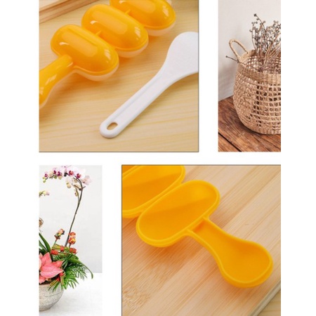 แม่พิมพ์ข้าวปั้นข้าวปั้นซูชิ DIY สำหรับเด็ก พิมพ์ทำข้าวปั้นรูปก้อนกลม ราคา ถูกที่สุด ดีลบีเคเค แกลเลอรีภาพที่ 7
