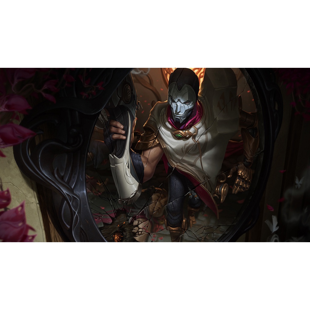สติ๊กเกอร์ติดผนัง LoL A2, A3, A4 Poster, สติ๊กเกอร์ตกแต่งพร้อมกาว JHIN - รุ่น 1