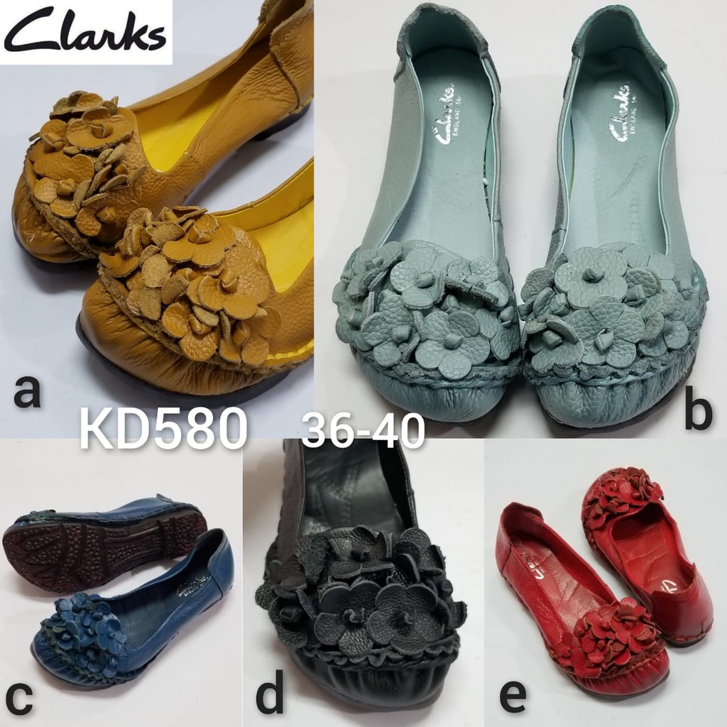 Kd580 CLARKS SHOES สําหรับผู้หญิง ORIGINAL/CLARKS SHOES ORIGINAL