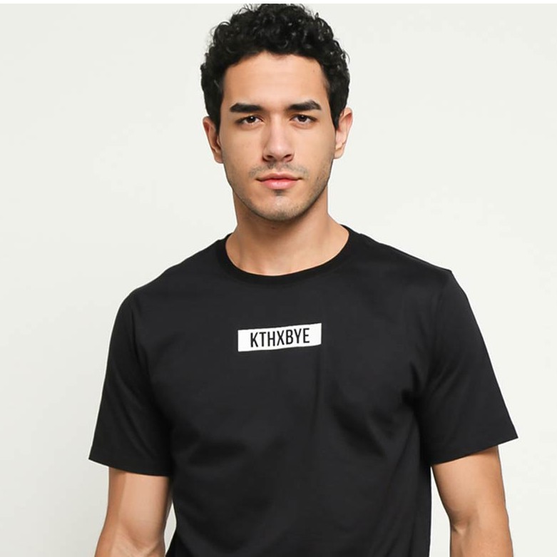 2fab4you เสื้อยืด Kthxbye สีดํา / สีขาวสําหรับผู้ชายและผู้หญิง