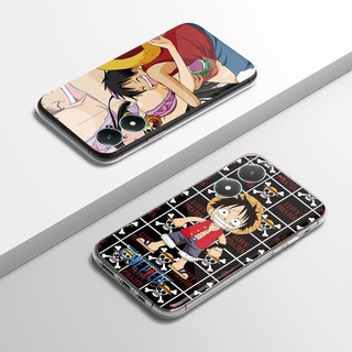 One Piece Luffy เคสโทรศัพท์ วีโว่ VIVO Y02s TPU ฝาครอบกันกระแทกซิลิโคนนุ่มใส 53