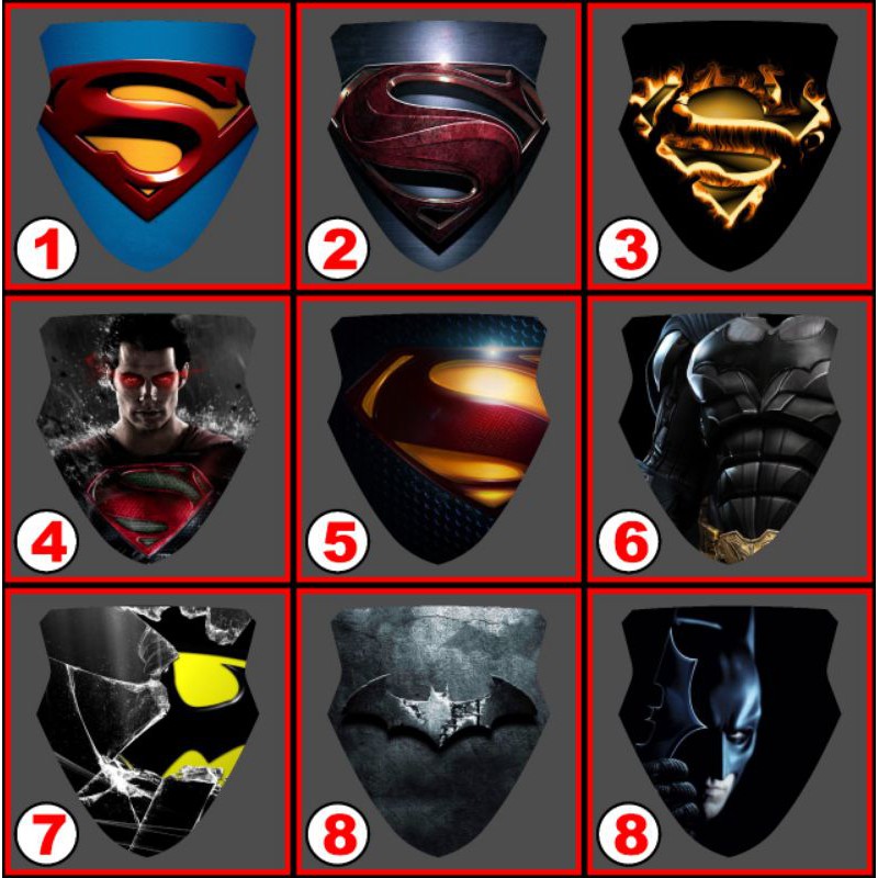 สติ๊กเกอร์ OLD NMAX VISOR COOL NMAX WHINSHIELD WS สติ๊กเกอร์ BATMAN SUPERMAN